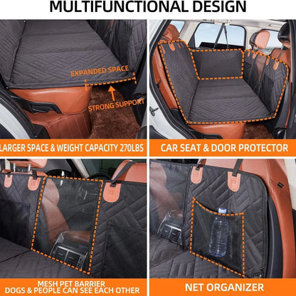 Hard Bottom Dog Car Seat Protector